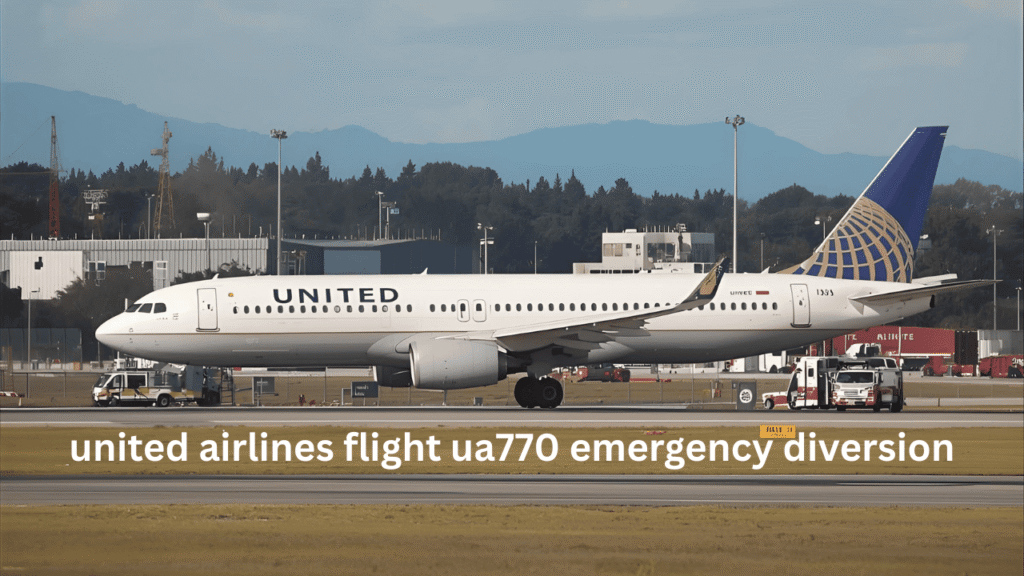 united airlines flight ua770 emergency diversion: What happened, why it matters, and what passengers should know united airlines flight ua770 emergency diversion